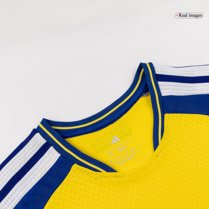 Camiseta de local de Suecia para hombre, versión Mundial 2026 - Corte ajustado