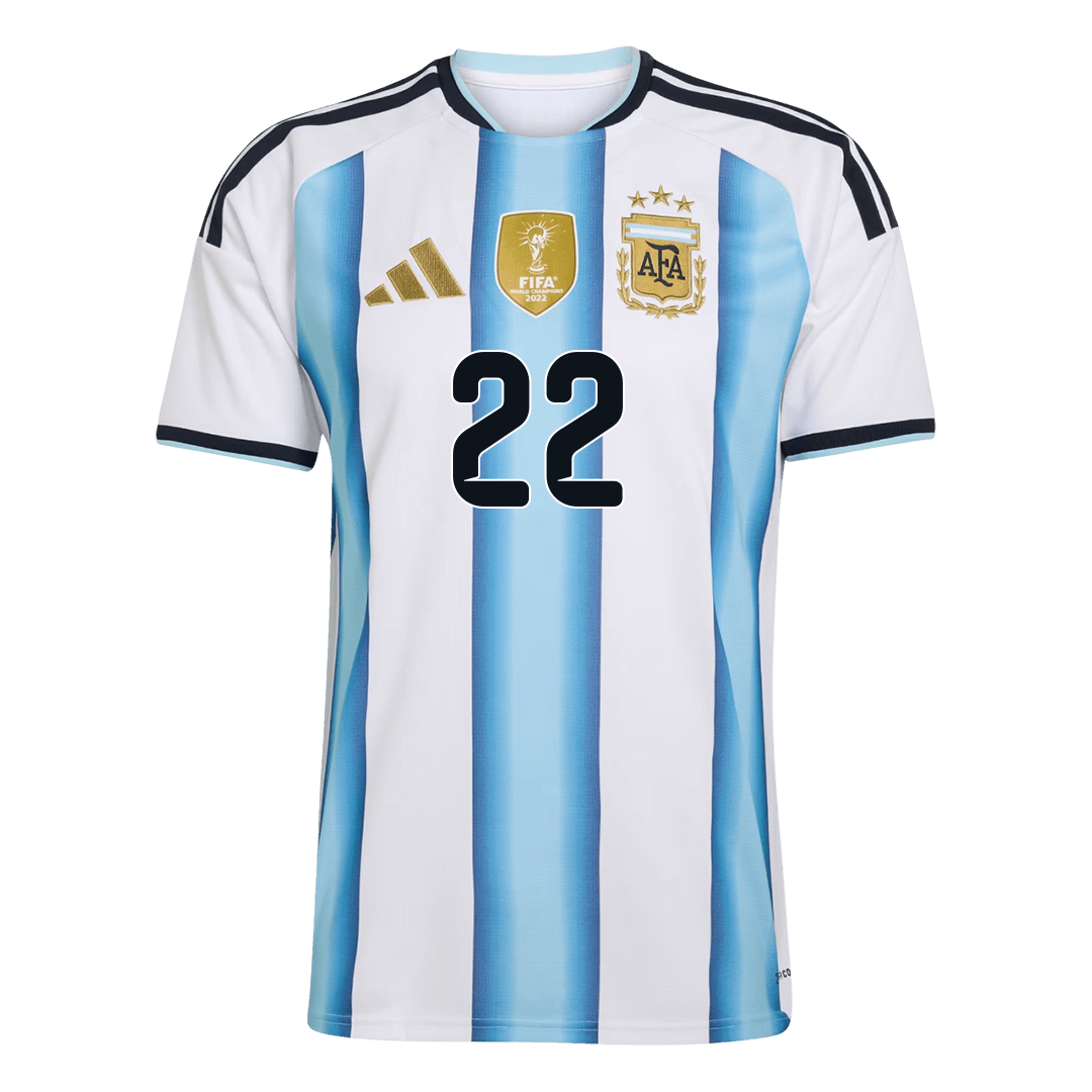 Camiseta Argentina L.MARTÍNEZ Local Hombre #22 Copa Mundial 2026 [PREMIUM]