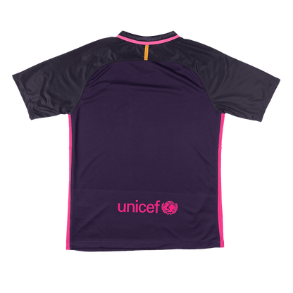 Camiseta retro de visitante del Barcelona 2016/17