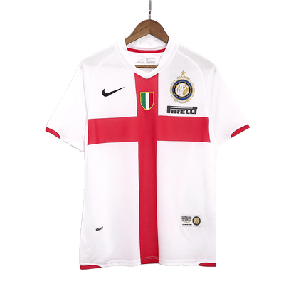 Camiseta retro de fútbol visitante del Inter de Milán 2007/08