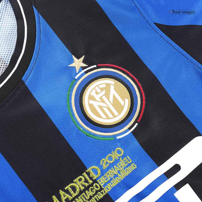 Camiseta retro de fútbol local del Inter de Milán 2009/10 - Final de la UCL