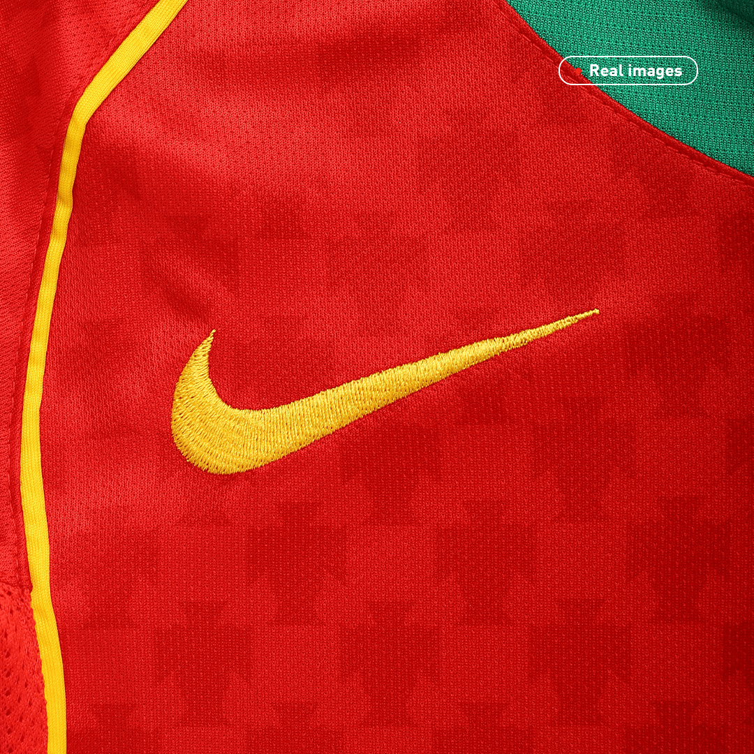 Camiseta retro de fútbol local de Portugal 2004 - Final de la Eurocopa