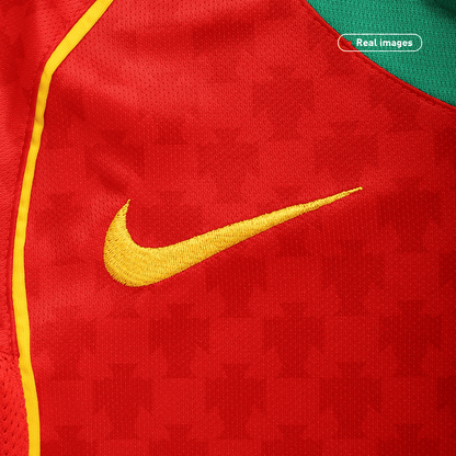 Camiseta retro de fútbol local de Portugal 2004 - Final de la Eurocopa