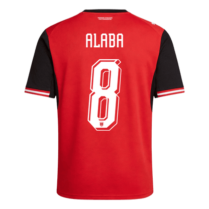 Camiseta Austria ALABA local #8 hombre Copa Mundial 2026