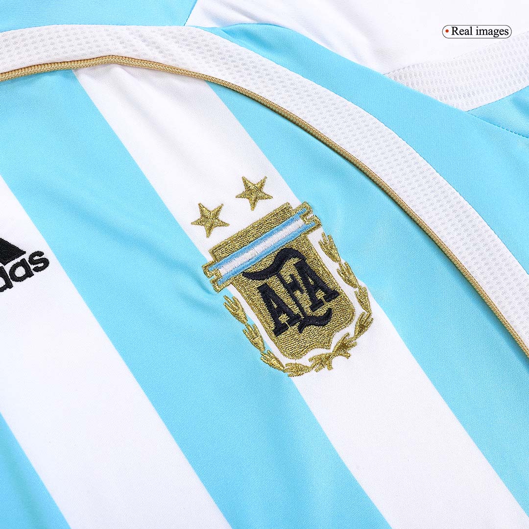 Camiseta retro de fútbol local de Argentina 2006