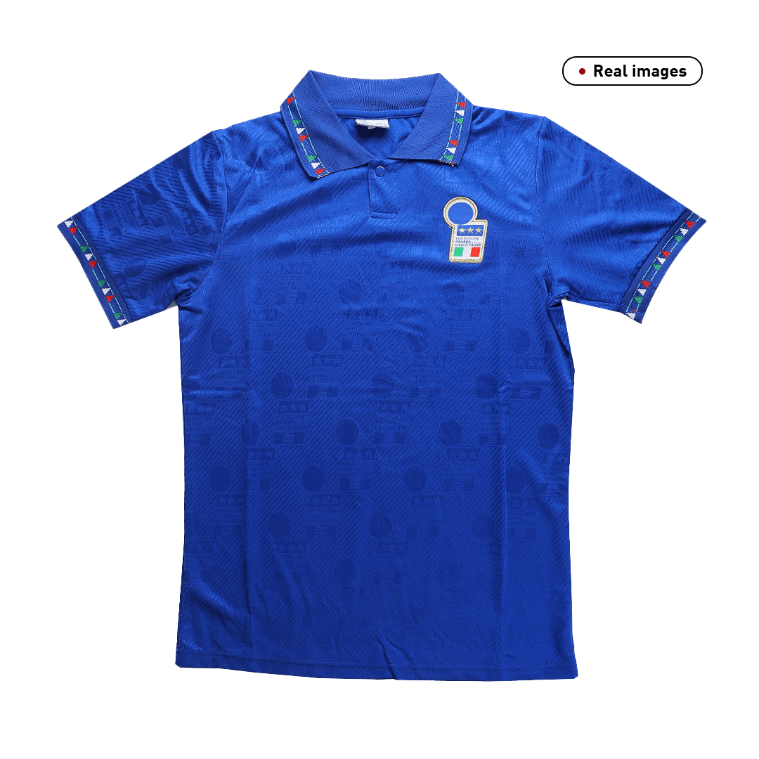 Camiseta retro de fútbol local de Italia de 1994
