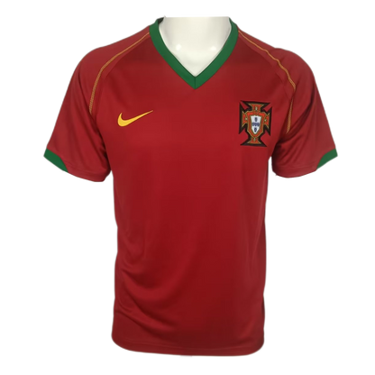 Camiseta retro de fútbol local de Portugal 2006