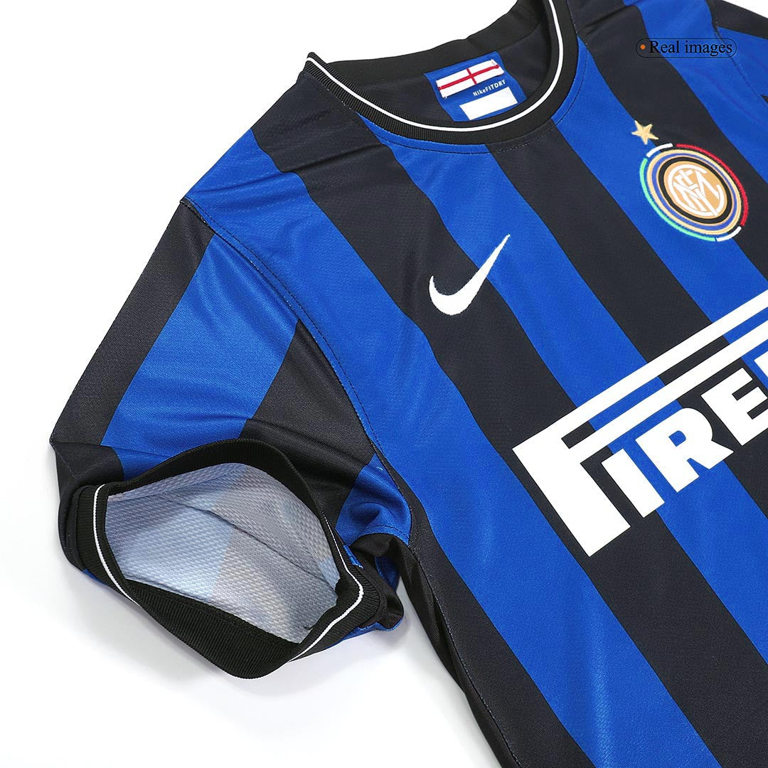 Camiseta retro de fútbol local del Inter de Milán 2009/10