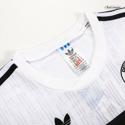 Camiseta retro de fútbol local de Alemania de 1990