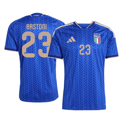 Camiseta de local de Italia para hombre BASTONI #23 Copa del Mundo 2026