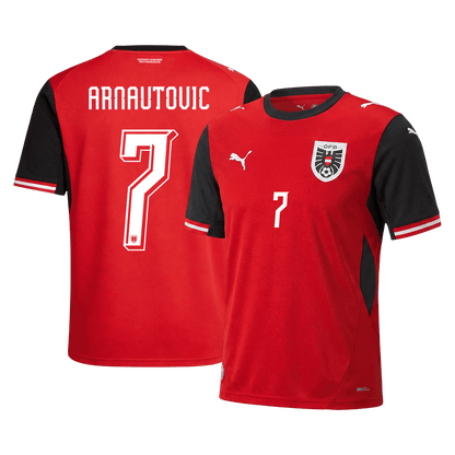 Camiseta Austria ARNAUTOVIC local #7 hombre Copa Mundial 2026