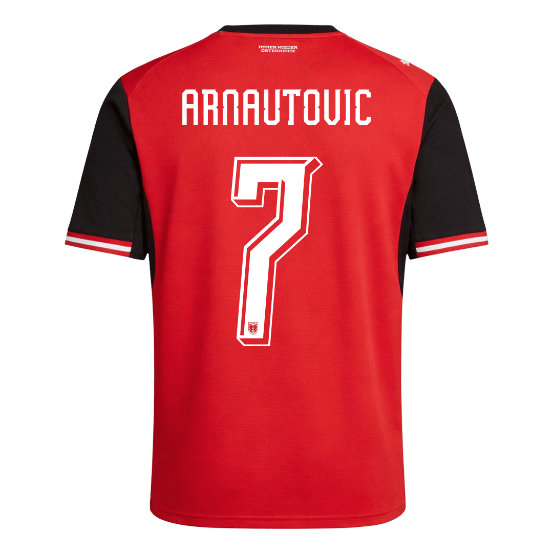 Camiseta Austria ARNAUTOVIC local #7 hombre Copa Mundial 2026