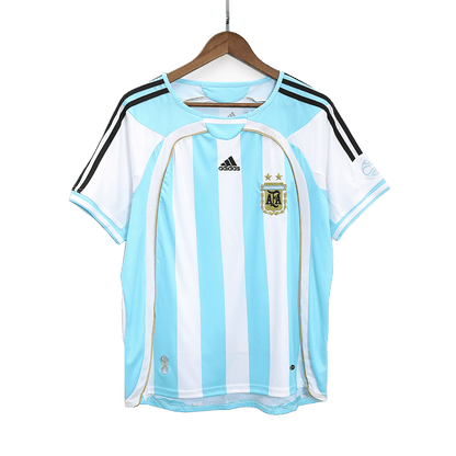 Camiseta retro de fútbol local de Argentina 2006
