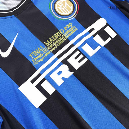 Camiseta retro de fútbol local del Inter de Milán 2009/10 - Final de la UCL