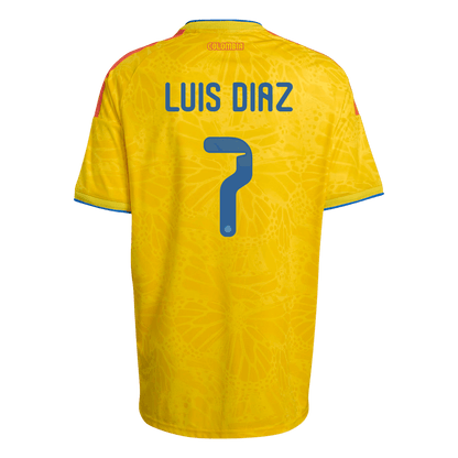 Camiseta Colombia LUIS DíAZ Local #7 Hombre Copa Mundial 2026