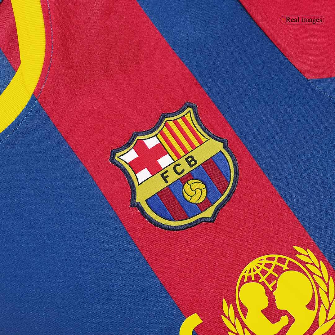 Camiseta de fútbol retro de local del Barcelona 2010/11