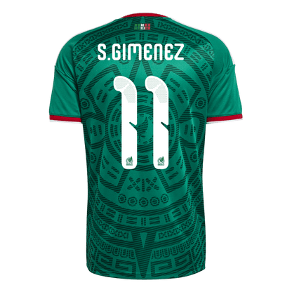 Camiseta de local de México S. Giménez #11 para el Mundial 2026 (categoría hombre)