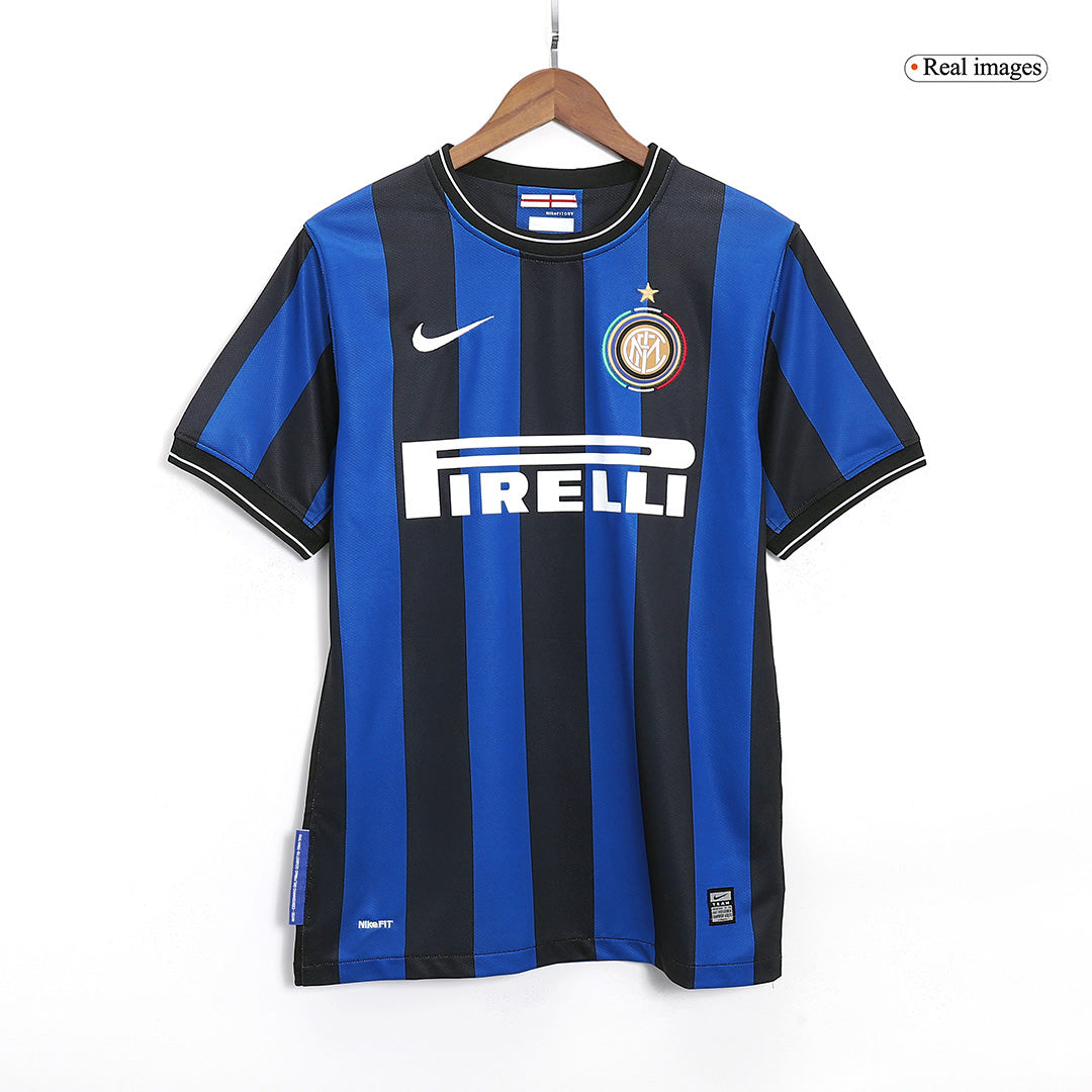 Camiseta retro de fútbol local del Inter de Milán 2009/10