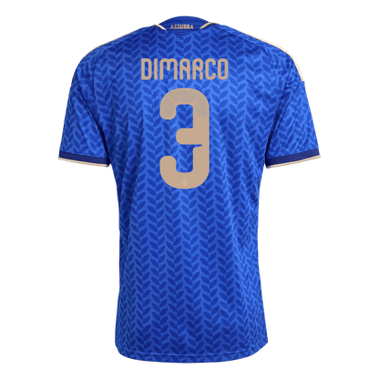 Camiseta de local de Italia DIMARCO para hombre, número 3, Copa del Mundo 2026