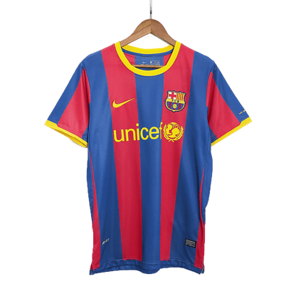 Camiseta de fútbol retro de local del Barcelona 2010/11